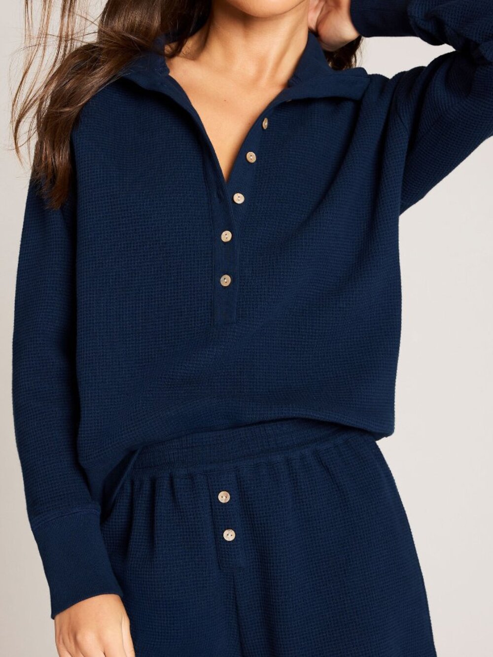 Negative | NWT | Waffle Knit Pullover, Size: M - Picture 5 of 15